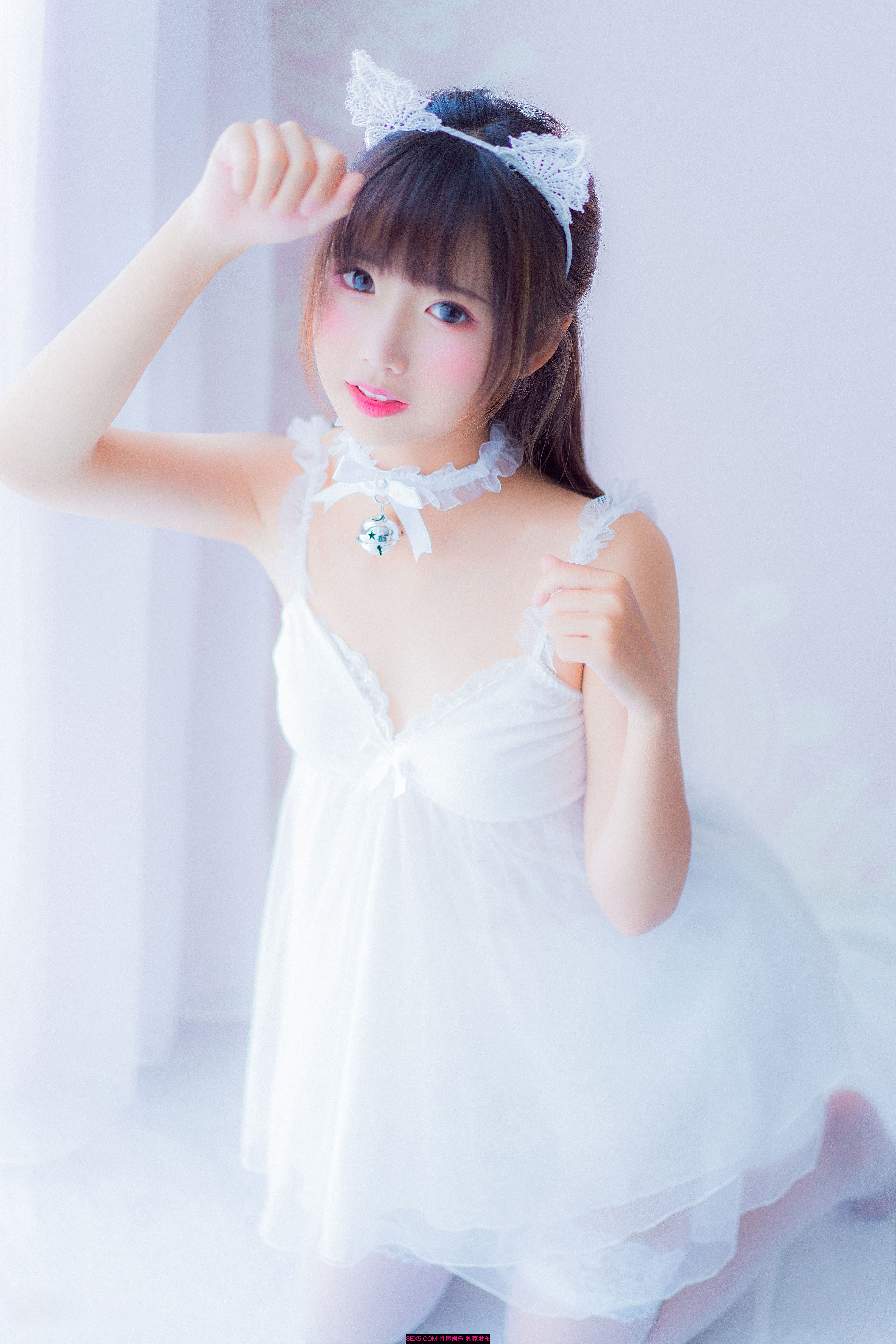 [寫真] 面饼仙儿 - 吊带睡衣 02 [25P]