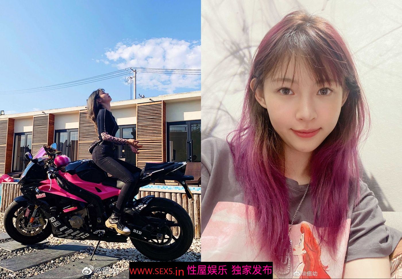 重磅极品反差★☆露脸才是王道！▶微博推特◀高颜值网红重机女神【痞幼】私拍▲金主包养各种玩肏