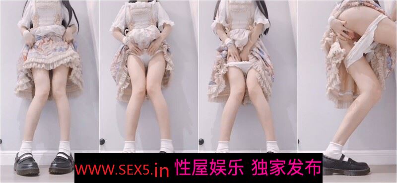 清新脱俗✨Lo娘服 小白袜 你心动吗 看看二次元洛丽塔少女的汉服诱惑 双视角看看〖小鹿〗怎么把自己的小骚穴给干喷的